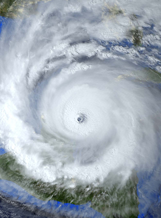 Satellite Image of a Hurricane