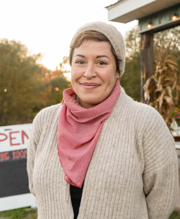 Happy Woman Smiling at the Camera