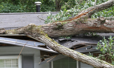 House Wind Damage